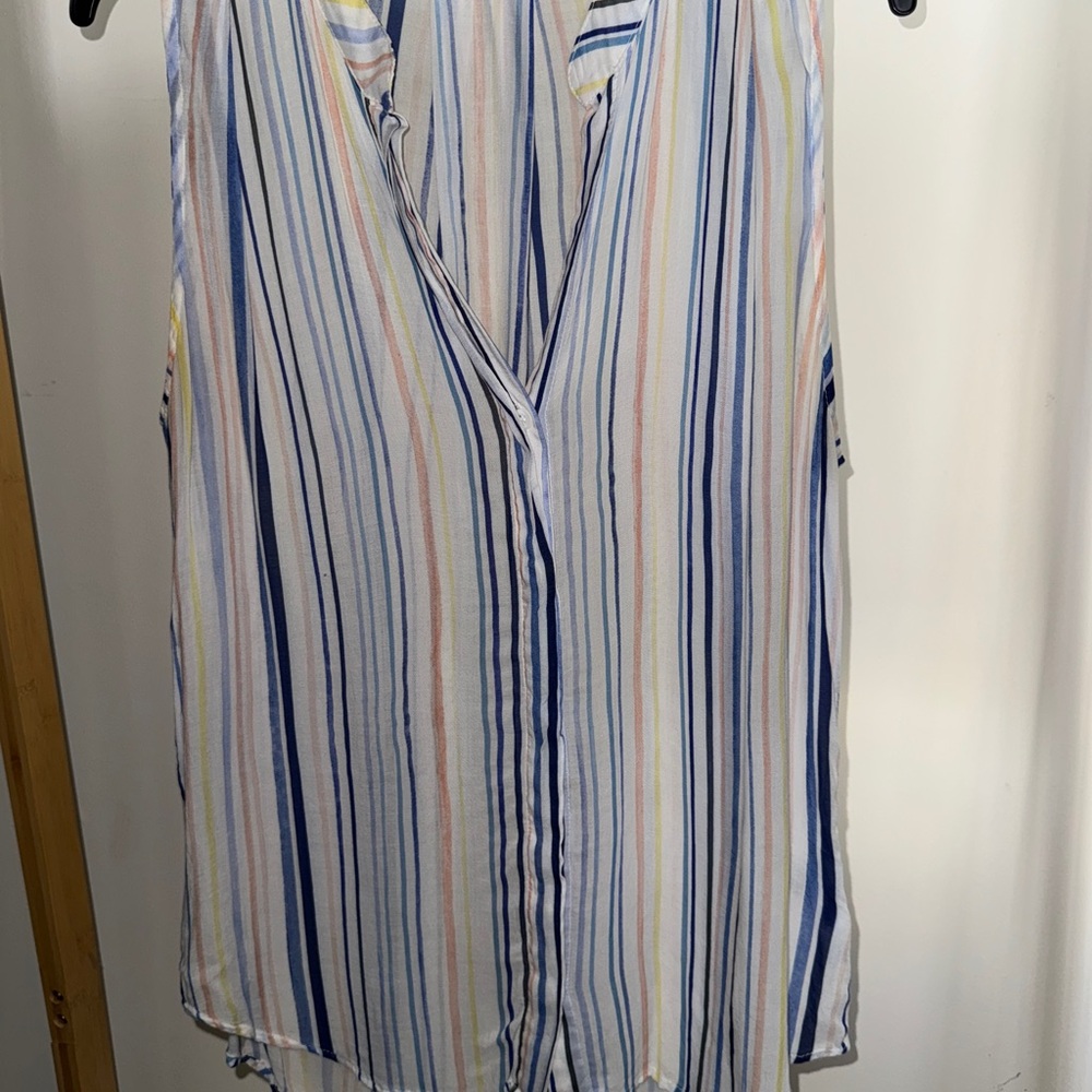 Bella Dahl Multicolor Striped Top
